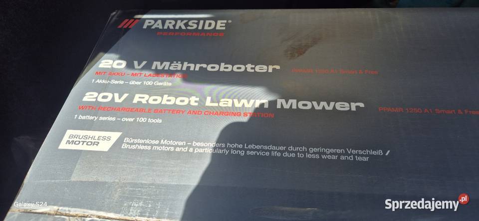 Parkside Akumulatorowy robot koszący wifi smart Żagań