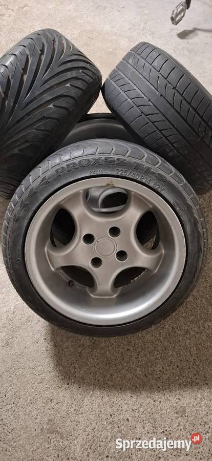 Alufelgi Steffan Cup 8 i 9 4x100 rant parapet Samochodowe Czarne Błoto