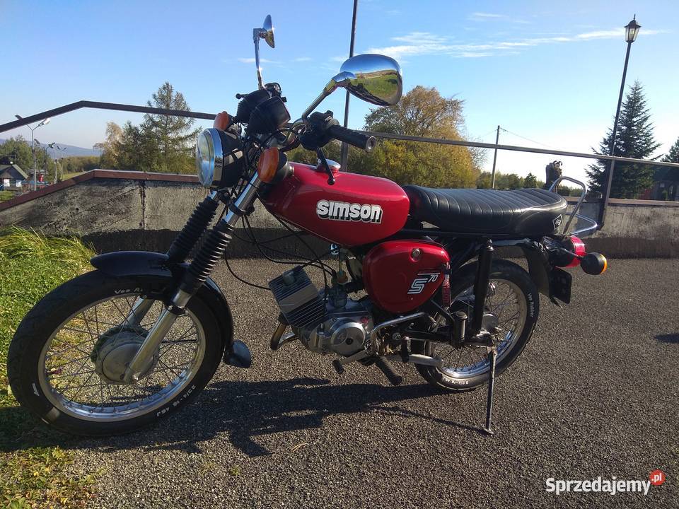 Simson S51 S70 70cc Stan idealny remoncie Ducati Januszkowice