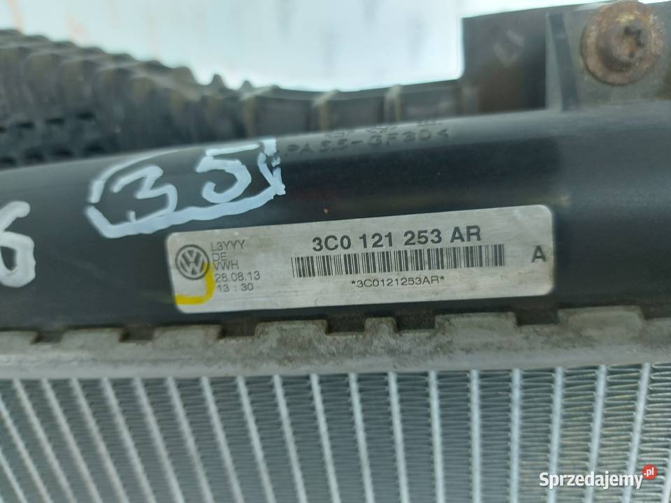 VW PASSAT 13r intercooler chłodnica 3C0121253AR Kielce sprzedam