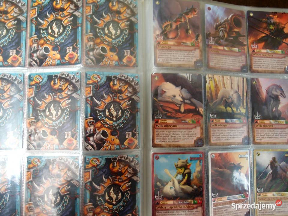 Duża kolekcja Kart Fantasy Riders 336 plansza Łódź