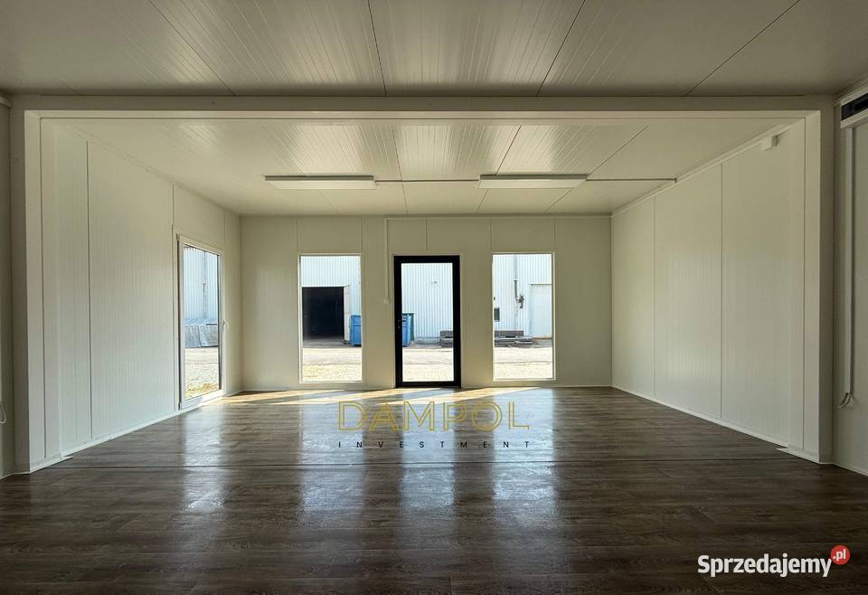 Pawilon kontener 600x600 usługowy biurowy parter śląskie Katowice