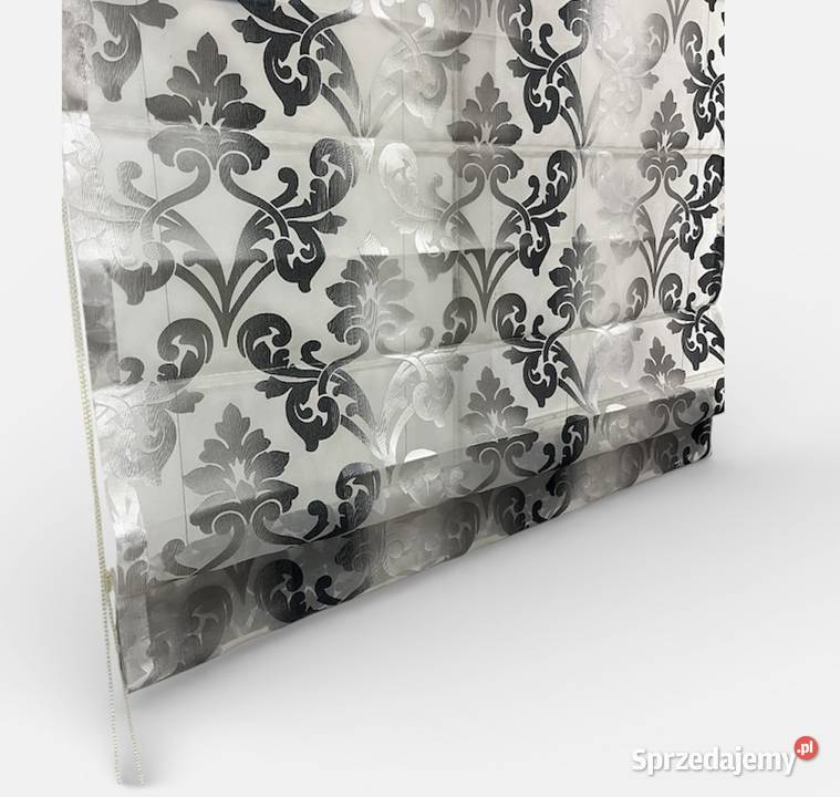 Zasłona rzymska wzór glamour 120x185 Rolety Białe Błota sprzedam