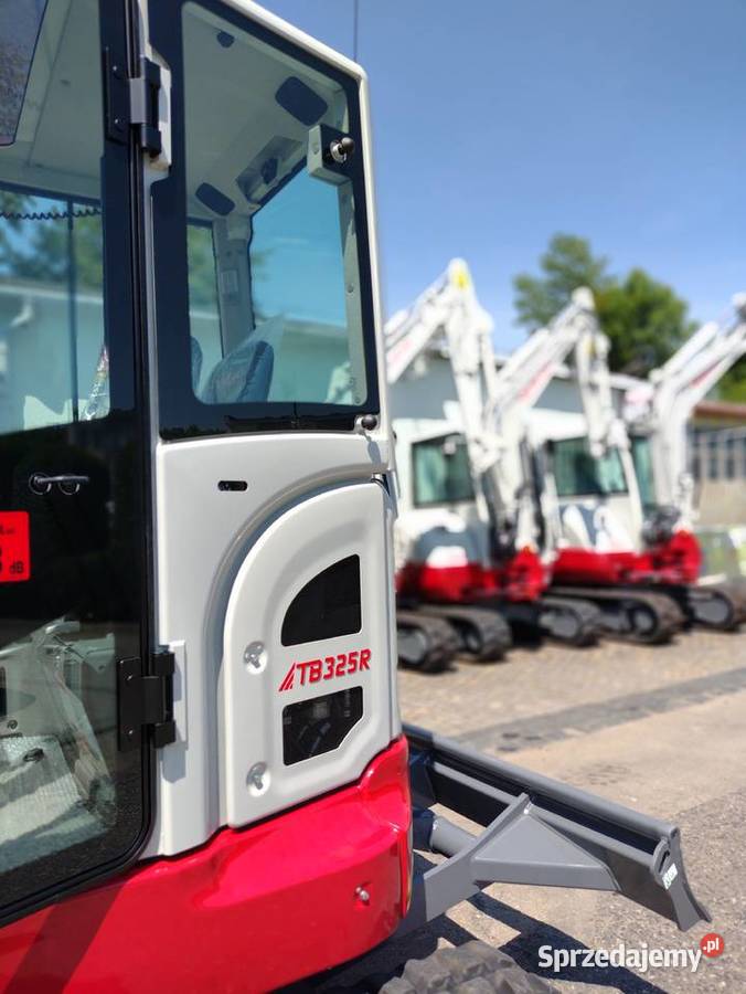 Minikoparka Takeuchi TB325R wersja V3 25 tony Katowice sprzedam