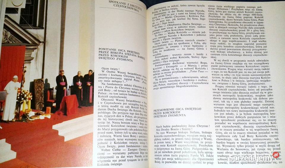 W pielgrzymce do ojczystej ziemi Jan Paweł II w Rok wydania 1980 Pozostałe Chełm sprzedam