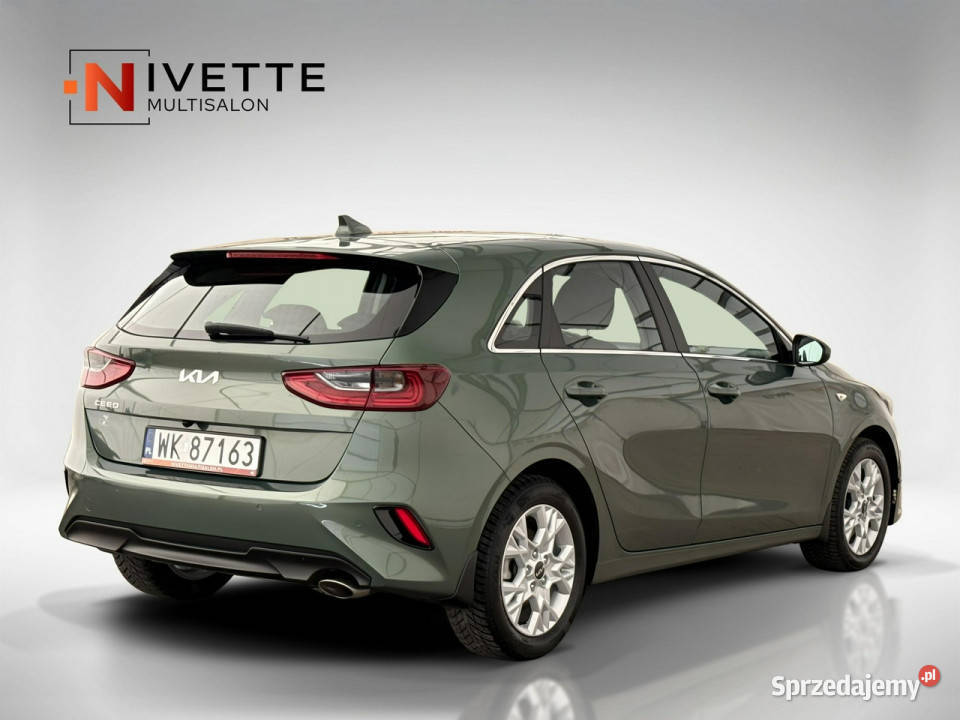 Kia Ceed 15 TGDI160 M Salon Faktura Vat III 2018 wielofunkcyjna kierownica Warszawa sprzedam