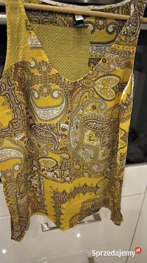 Top Bluzka Satynowa Damska MANGO SM j Nowa Nowa Sól