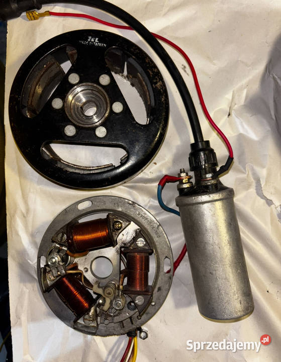 Simson części różne zapłon platynki12 V komplet Leopoldów sprzedam