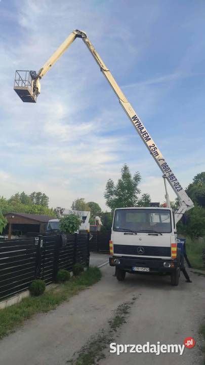 Podnośnik koszowy WUMAG WS 250 Mercedes 814d nie