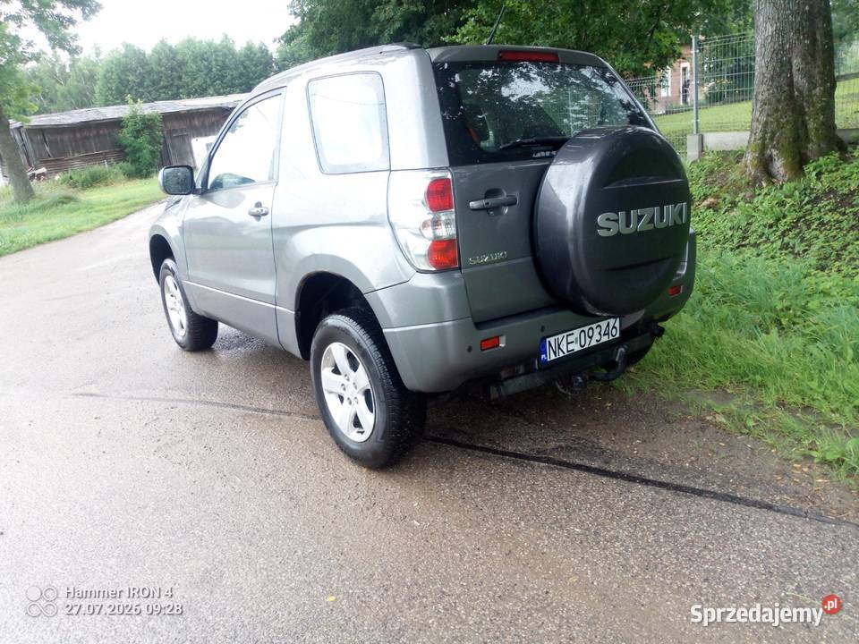 Suzuki Grand Vitara 20 benz plus LPG i19 z 2007r benzyna+LPG Barciany
