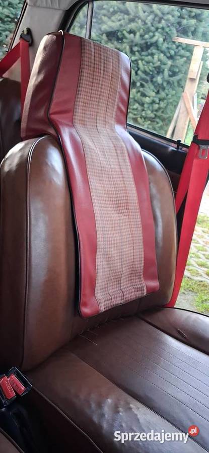 Zagłówki fotela Fiat 125p podkarpackie Pruchnik