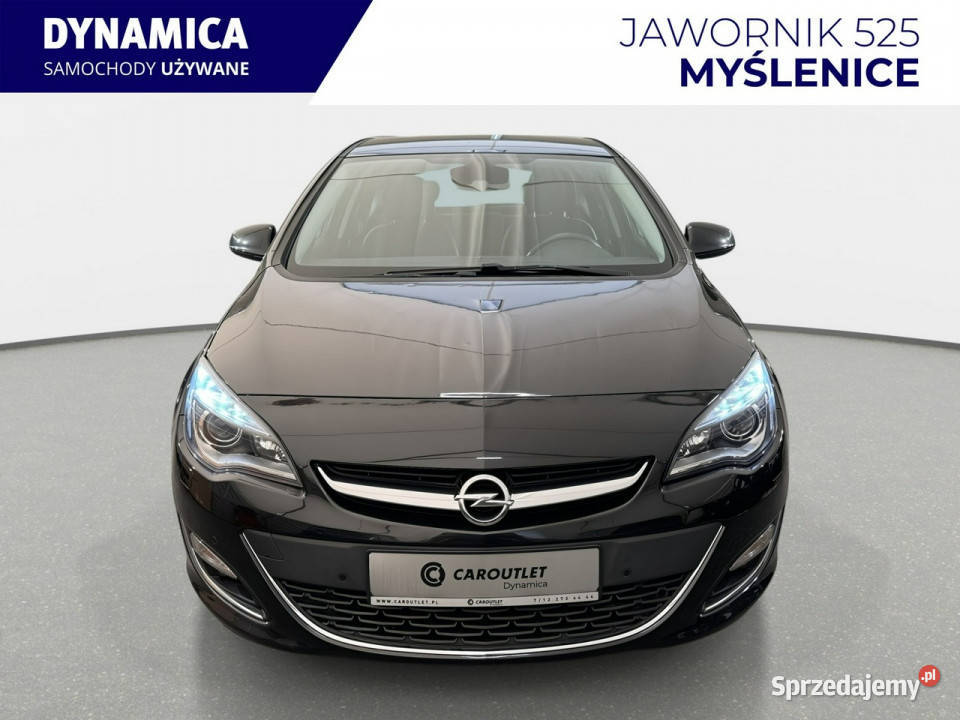 Opel Astra 14Turbo 140 automat 2015 r salon kurtyny powietrzne Astra Myślenice