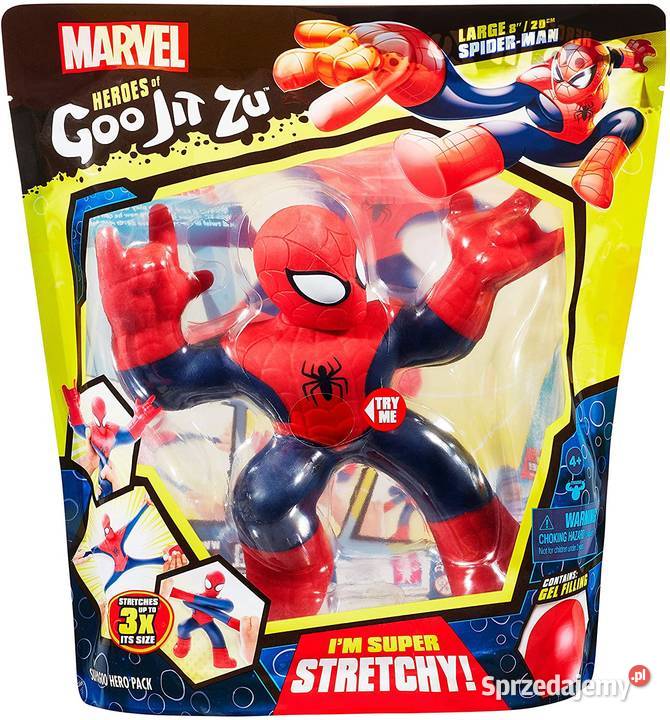 Figurka SPIDERMAN Heroes Of Goo Jit Zu Gniotek Mogilany sprzedam