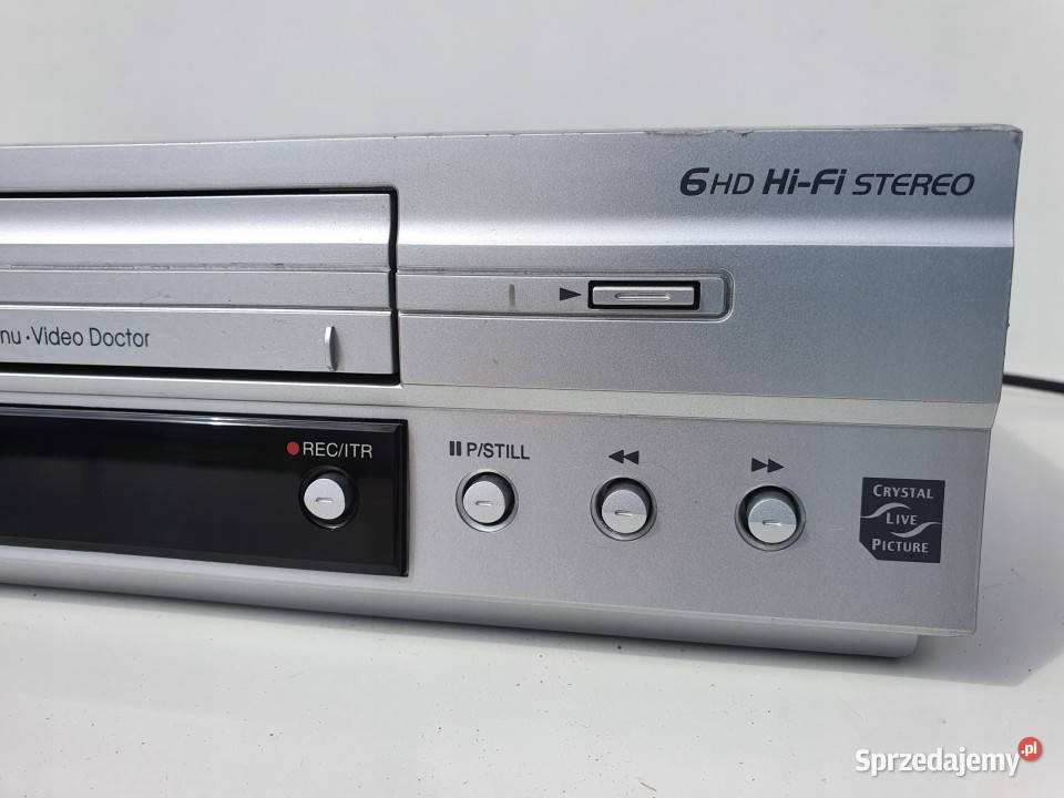 Video magnetowid LG 6 head LV 4787 LV4787 VHS Międzychód