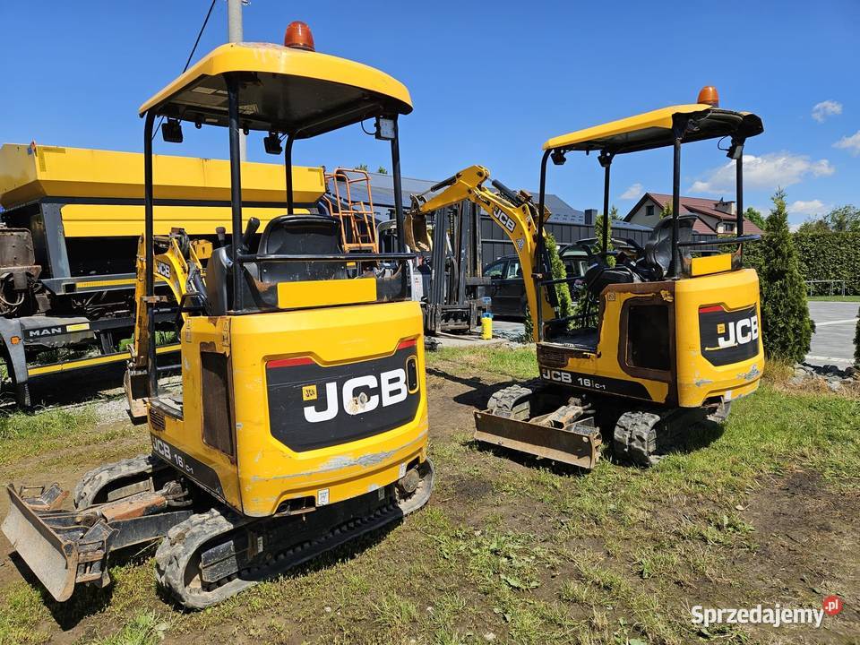 JCB 16 C1 T3 Minikoparka JCB gąsienicowa 2019 Ropczyce