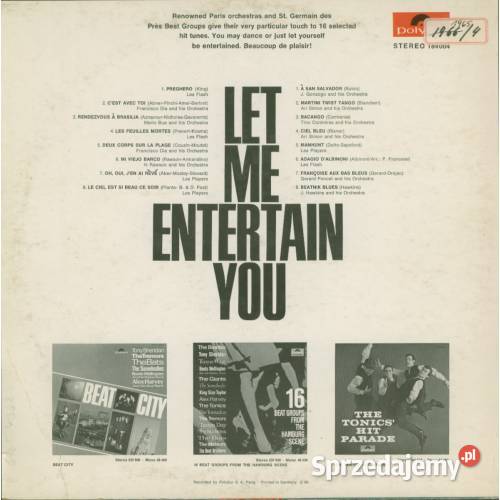 Let Me Entertain You LP Polydor French St