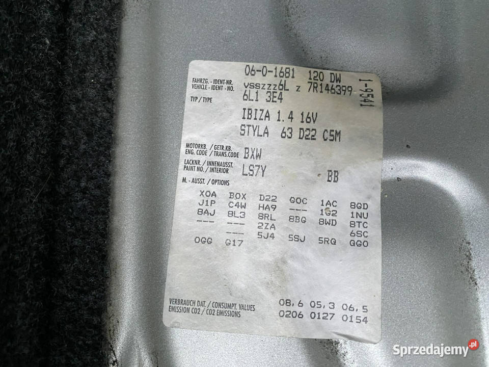 Seat Ibiza zadbana oryginalny przebieg III Poznań