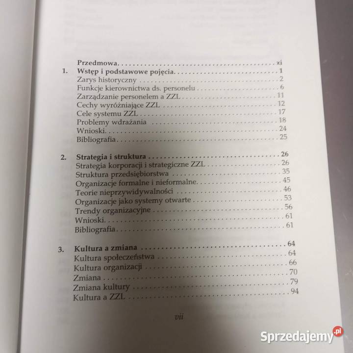 Zarządzanie zasobami ludzkimi antykwariat Warszawa