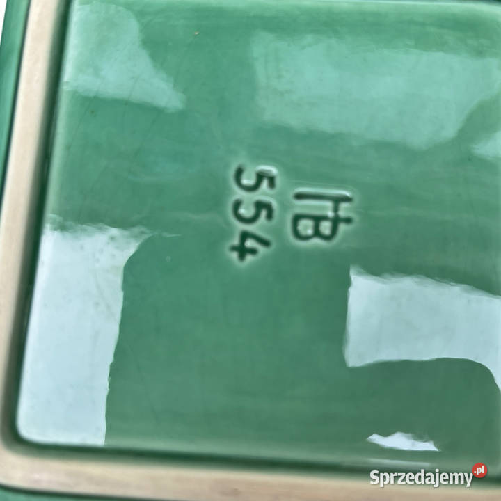 Ceramiczna ręcznie malowana miseczka HB554 proj zielony Warszawa sprzedam