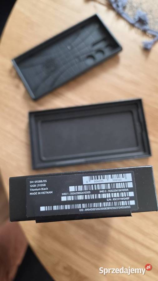 Samsung Galaxy S24 Ultra 12GB512GB Titanium Warszawa sprzedam