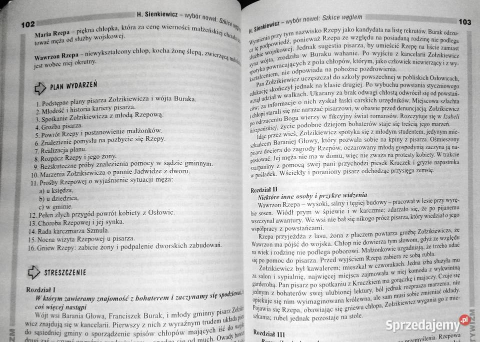 Opracowania lektury i wiersze 4 Pozytywizm