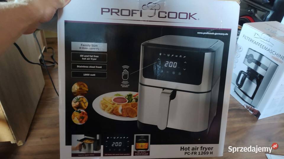 frytkownica beztłuszczowa air fryer ProfiCook wielkopolskie Książ Wielkopolski