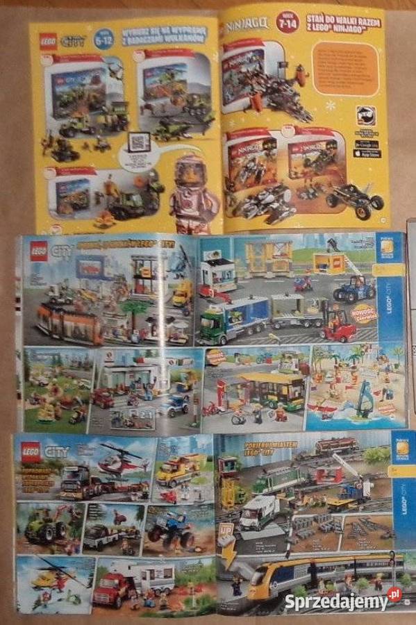 15x Lego katalogi plakaty foldery friends castle Rzeszów