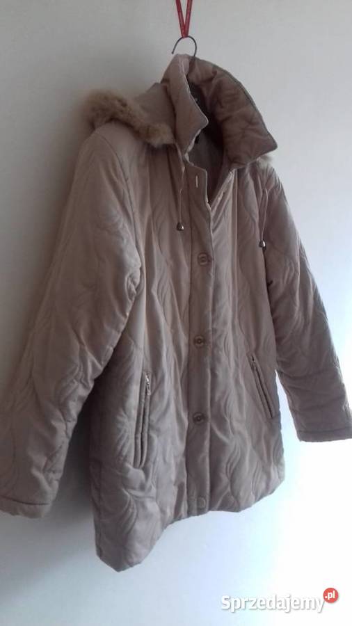 Kurtka damska z kapturem beżowa do sprzedania małopolskie Kraków