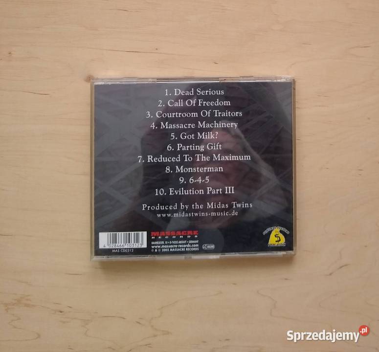 NEMESIS Powergod Evilution part III Płyty i kasety pomorskie Gdańsk