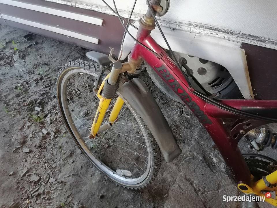 Rower czerwonożółty Krotoszyn
