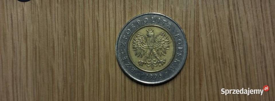 Moneta 5 zloty 1996 Puławy