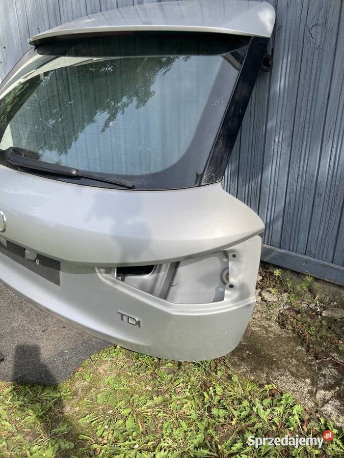 Audi Q 3 klapa tył srebrna Wolsztyn sprzedam