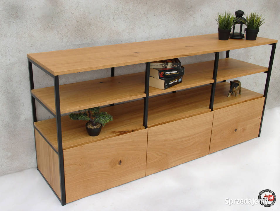 Komoda loftowa loftowa komoda komoda drewniana 80cm Pozostałe Meble małopolskie