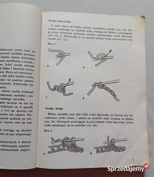 Teresa Otkałło Ściegi szydełkowe MAW 1983 r Koźminek