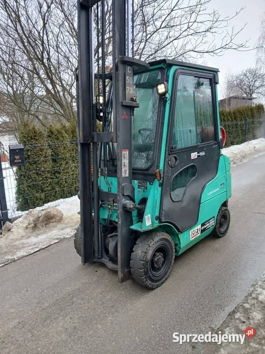 Wózek widłowy Mitsubishi FG18N gaz sprzedam
