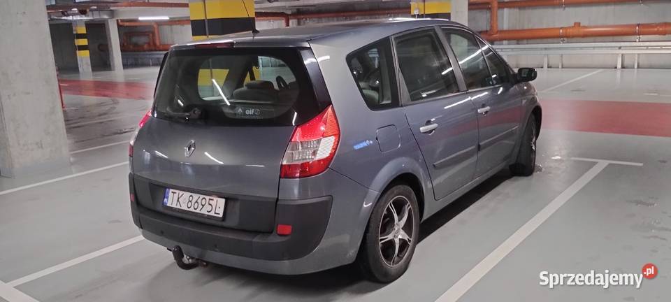 renault grand scenicII gaz panorama gaz alu 7 Kielce