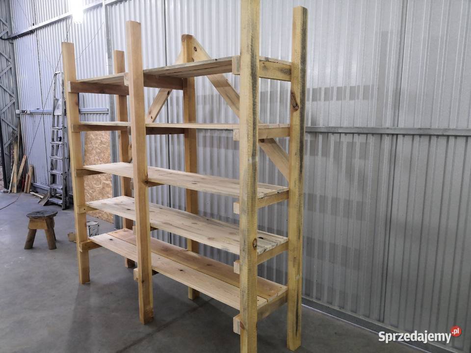 Regał do piwnicy garażu Kawnice