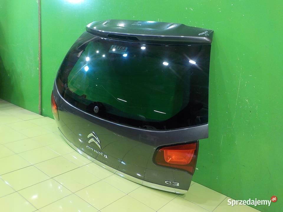 CITROEN C3 II 14 HDI 11r HB 5D klapa tyl mazowieckie Suków