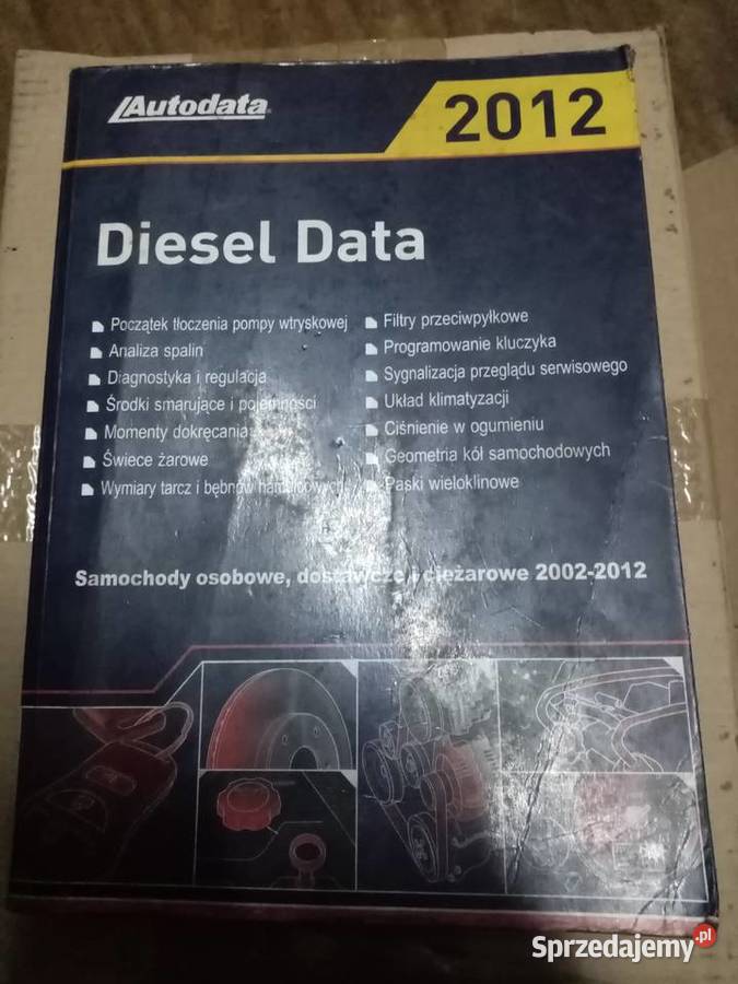 Autodata książkowa do silników benzynowych i Pozostałe Łódź