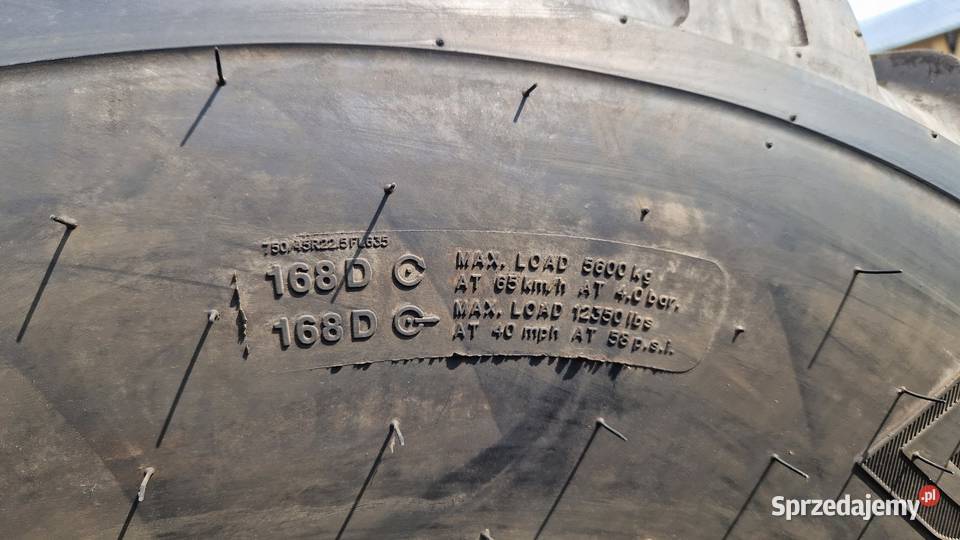 75045r225 75045225 BKT 99 bieżnik 2016r Opony rolnicze Nowe Miasto Lubawskie