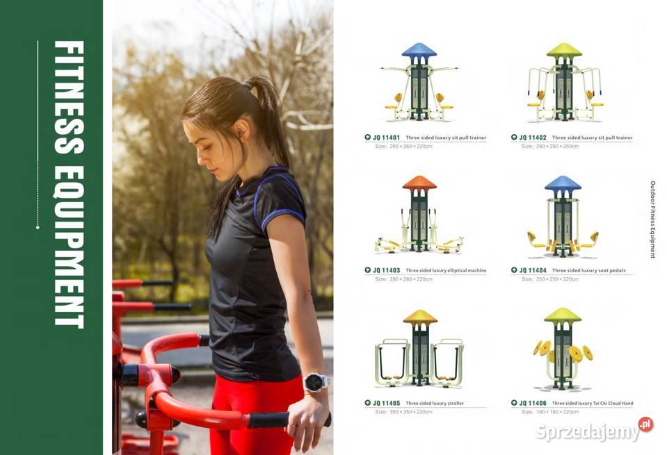 Siłownie plenerowe zewnętrzne fitness dolnośląskie Świdnica