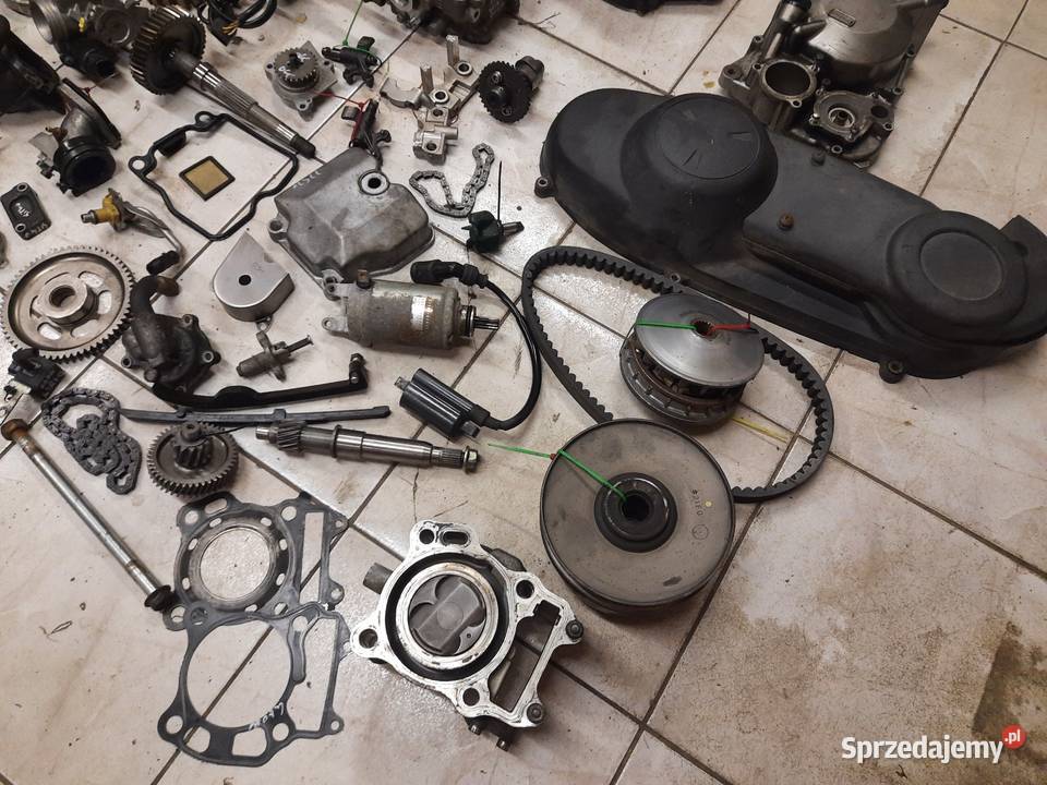 Suzuki Burgman 125 K7 silnik części cylinder wał Części motocyklowe dolnośląskie Jelenia Góra