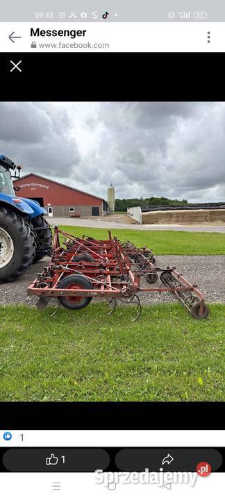 Agregat kultywator doublet record 6 m z wałkami Maszyny rolnicze pomorskie Nowa Karczma