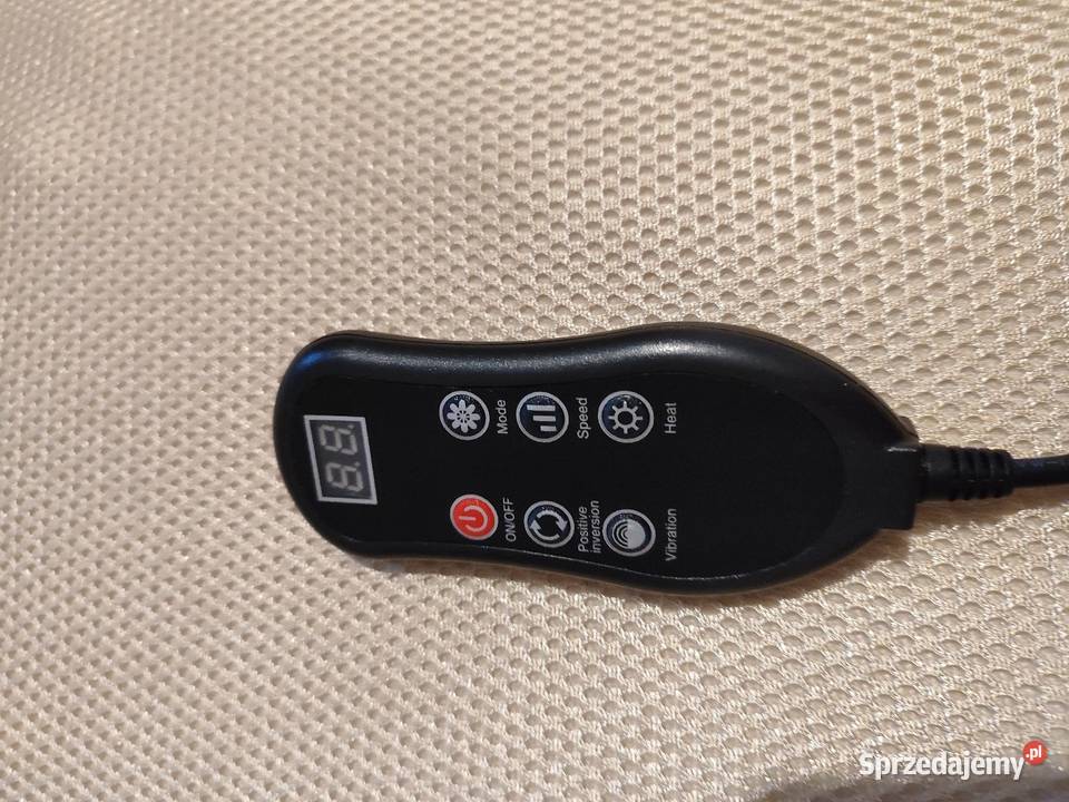 Fotel masujący Masażer nowy nie używany Maty grzewcze i masujące Września