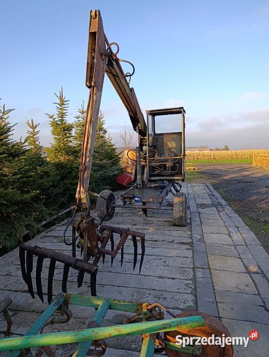 Cyklop ładowacz lubelskie Łuszczów Drugi