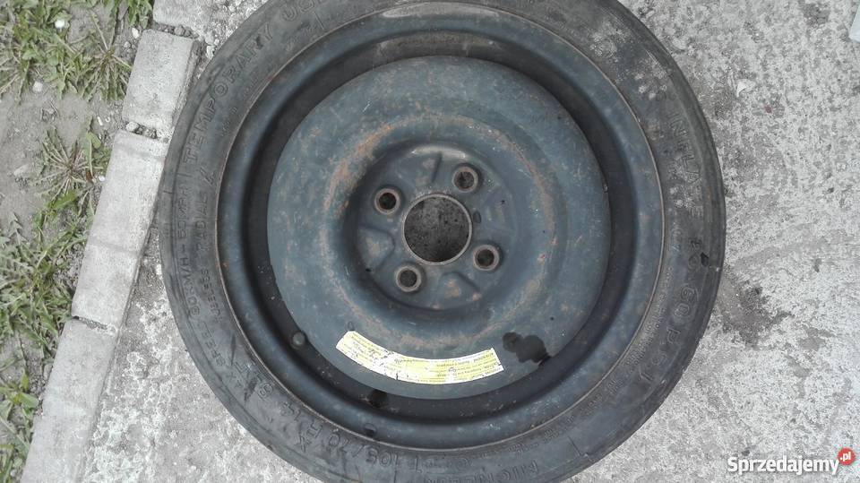 Seat Ibiza Vw Golf 3 97r Koło dojazdowe 14 osobowe Zbiersk