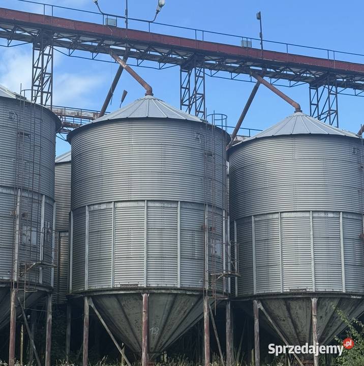 Sprzedam silosy aluminiowe PEKTUS 150T Zbiorniki pomorskie Malbork sprzedam