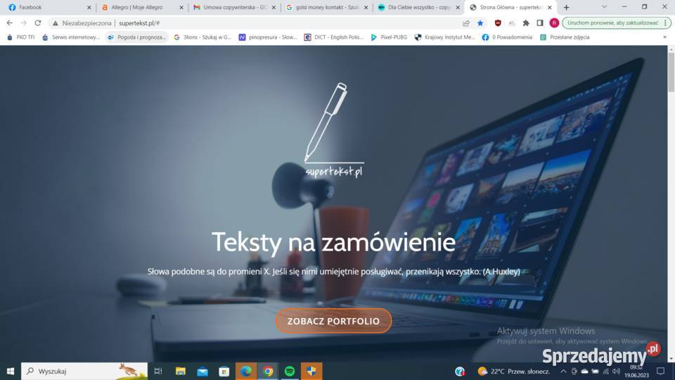 Copywriting teksty na zlecenie Łódź