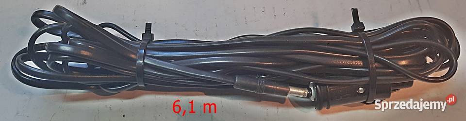 Wtyczka gniazdo zapalniczki dżek dł 6 mb 55 mm Ostrów Wielkopolski sprzedam