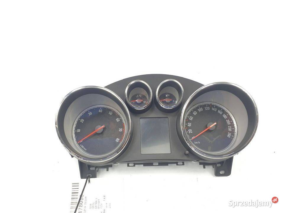 LICZNIK ZEGAR OPEL ASTRA J 39069791 osobowe